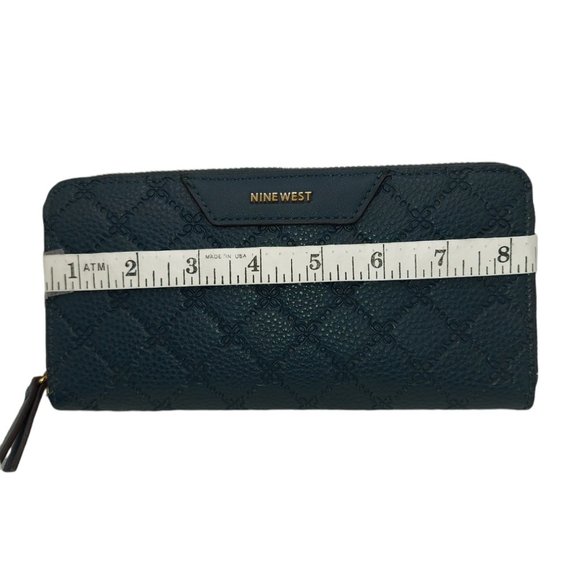Nine West Wallet Dark Teal - Picture 3 of 5